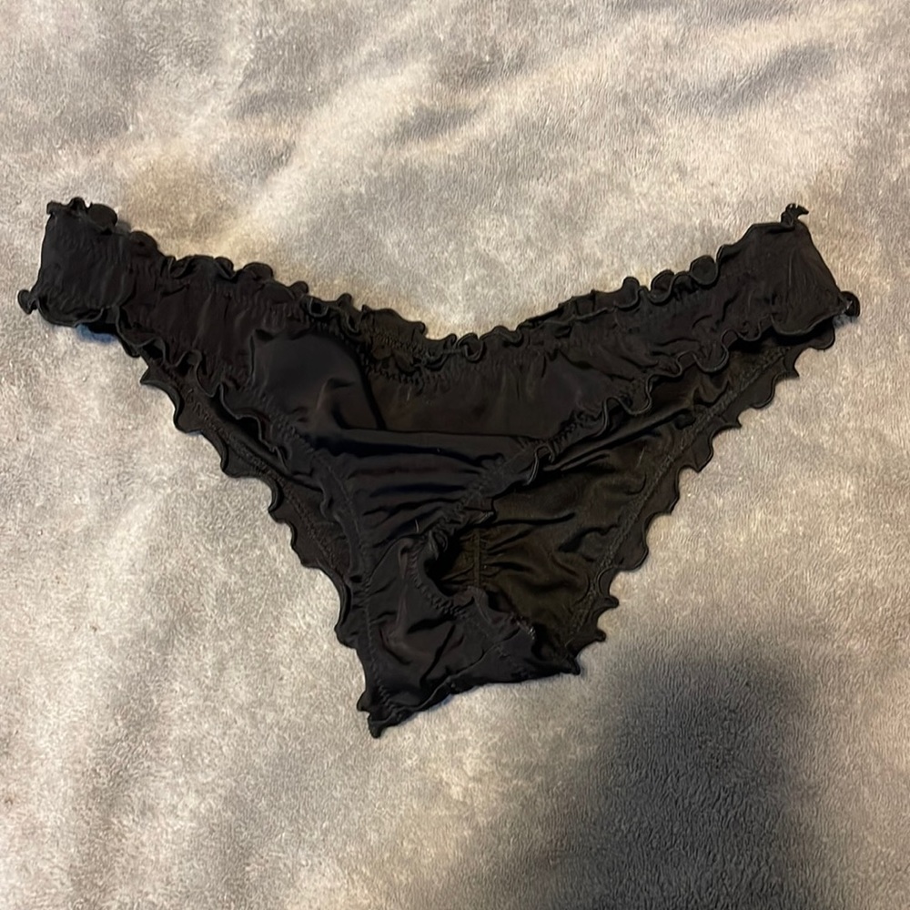 Cheeky Black Bathing Suite Bottoms